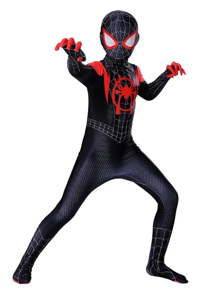 Superhero Spiderman Cosplay Costume Iron Man Black Panther Zentai Jumpsuit Bodysuit Halloween Party Costumes Good Quality
