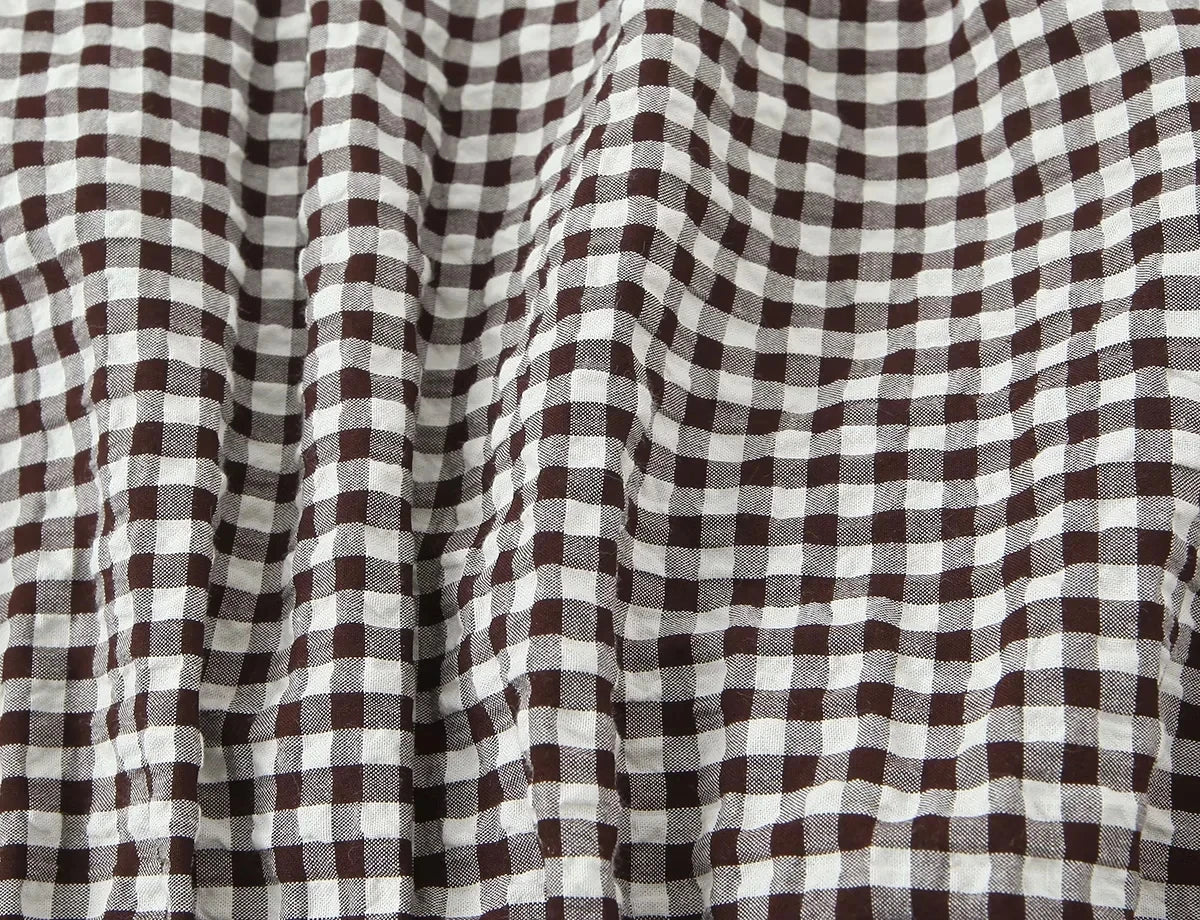 Casual Chic Women Tops Plaid V-Neck Sleeveless Bow Folds Short Tops Fashion 2026 Spring Summer Holiday Female Y2K Tops