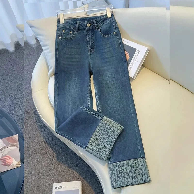 High Waist Ladies Wide Legs Spring Summer Casual Loose All-Match Pants