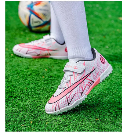 Soccer Cleats Boys Youth Training Football Cleats Athletic Outdoor Girls Soccer Shoes Kids Football Shoes for Little/Big Kid