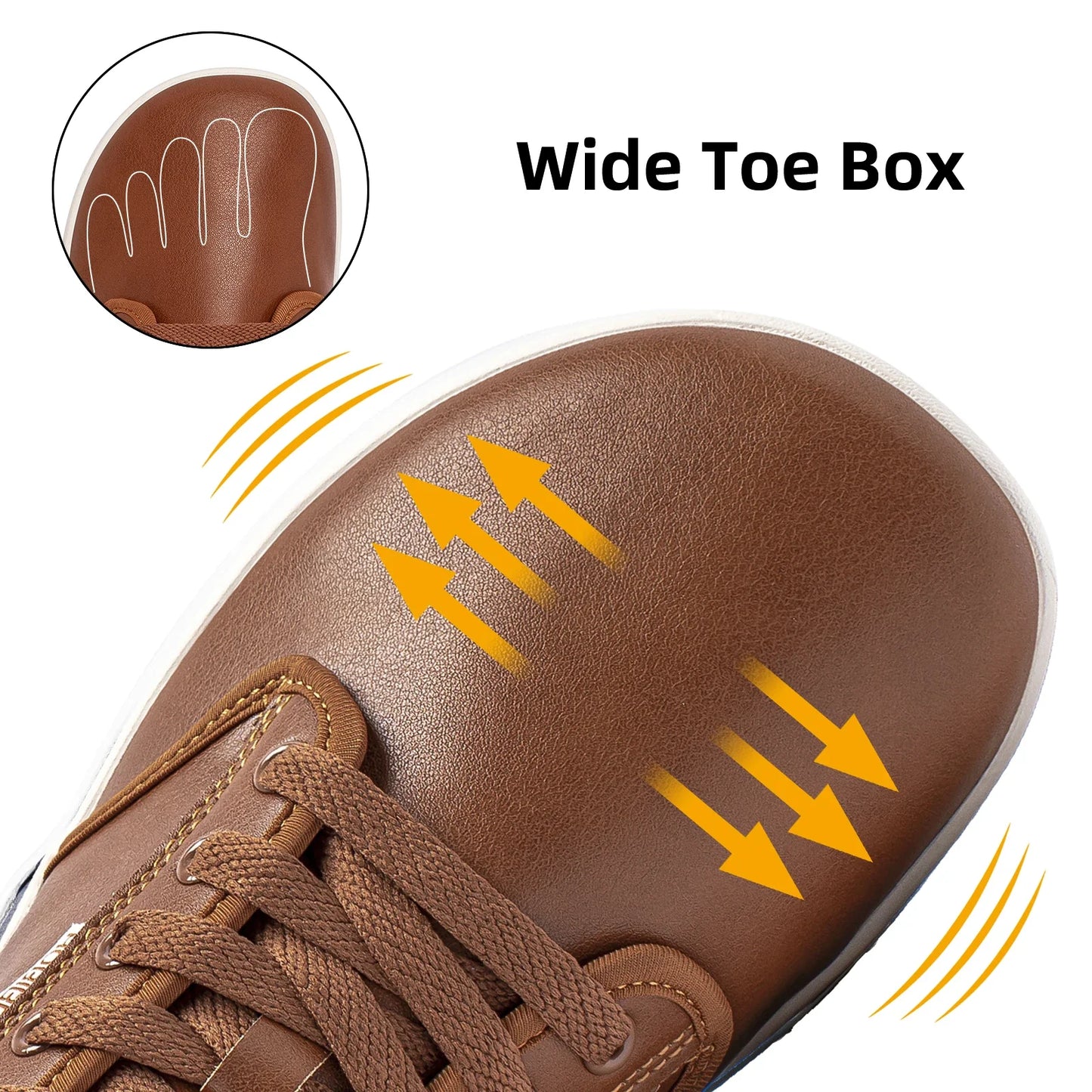 Unisex Wide Barefoot Shoes Women Men Zero Drop Minimalist Sneakers Artificial Leather Trail Walking Shoes