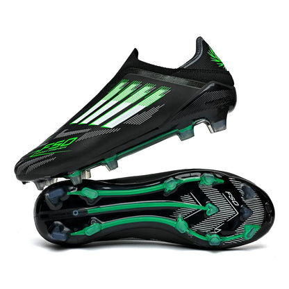 New Men Football Boots Training Match Sport Futsal Indoor Cleats Comfortable Adult Soccer Shoes Grass Ultralight Sport Non-Slip