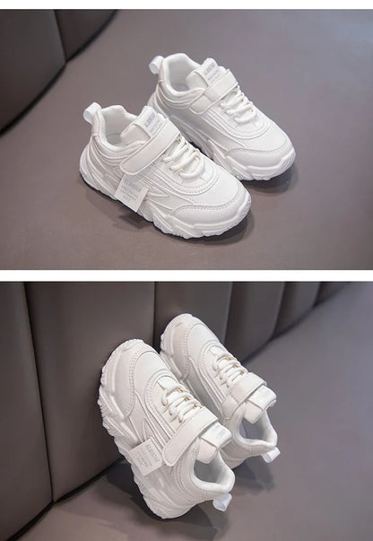 2024 Autumn New Kids Sneakers Children Casual Sneakers for Boys Girls Classic Soft Anti-skid Fashion Sports Running Shoes Tide