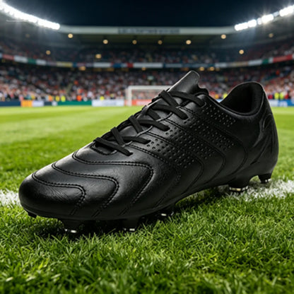 AG FG Athletic Soccer cleats PU Fabric Comfort Upper TPU Anti-slip Long Studs Sole Reliable Quality Adult Kids Training Shoes