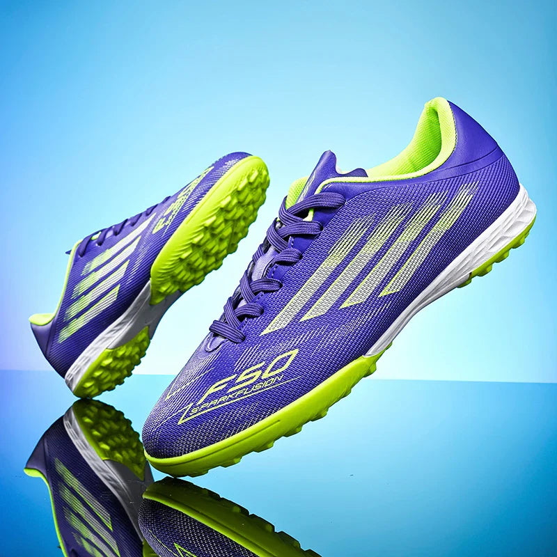 New Men Football Boots Professional Soccer Shoes Boys Sneakers Comfortable Match Ankle Non-Slip TF/FG Sports Shoes Unisex