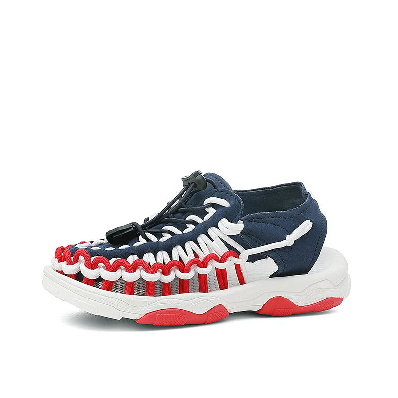 Hot Sale Kids Sports Sandals Summer Boys Beach Shoes Outdoor Sneakers Sandals Rubber Non-slip Casual Sandals for Children