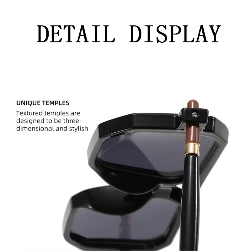 Sunglasses For Men Fashion Glasses Luxury Retro Blue Light Blocking Shades