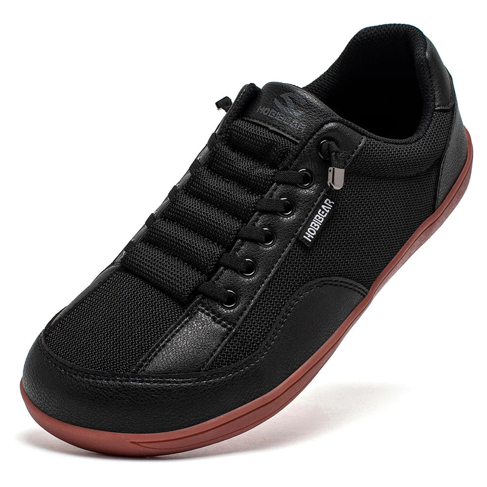 Wide-Toe-Box Barefoot Shoes Womens Mens Zero Drop Slip On Sneakers Minimalist Walking Shoes