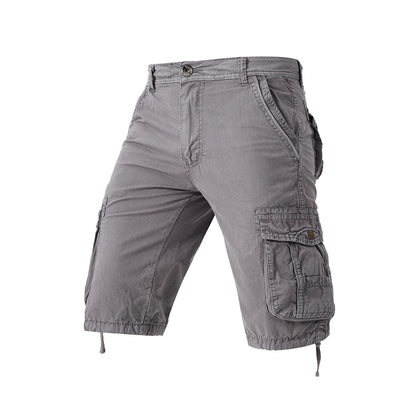 No Belt Camouflage Camo Cargo Shorts Men 2024 New Mens Casual Shorts Male Loose Work Shorts Man Military Short Pants Plus Size