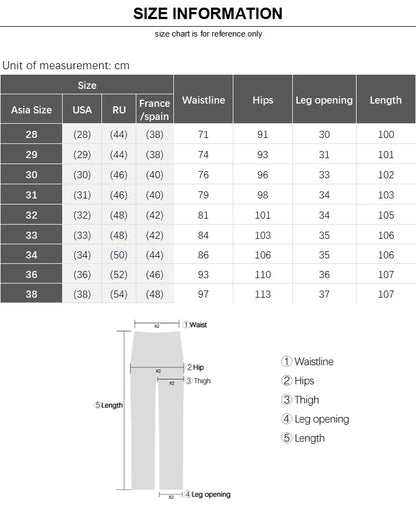 Men's Autumn New Classic Business Suit Pants Black Blue Fashionable Stretch Straight Slim Casual Trousers Brand Clothing Male
