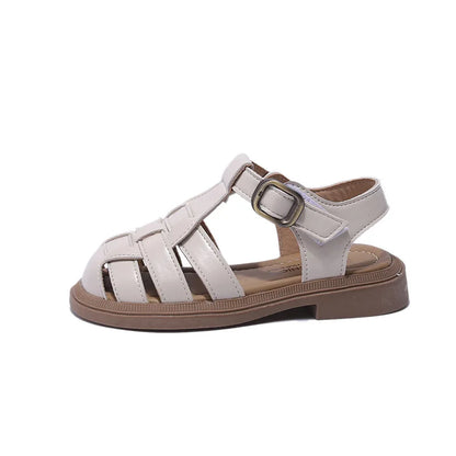 2025  New Summer Princess Sandals For Women's Kids Soft Sole Roma Single Shoes Children's Fashionable Outdoor Footwear