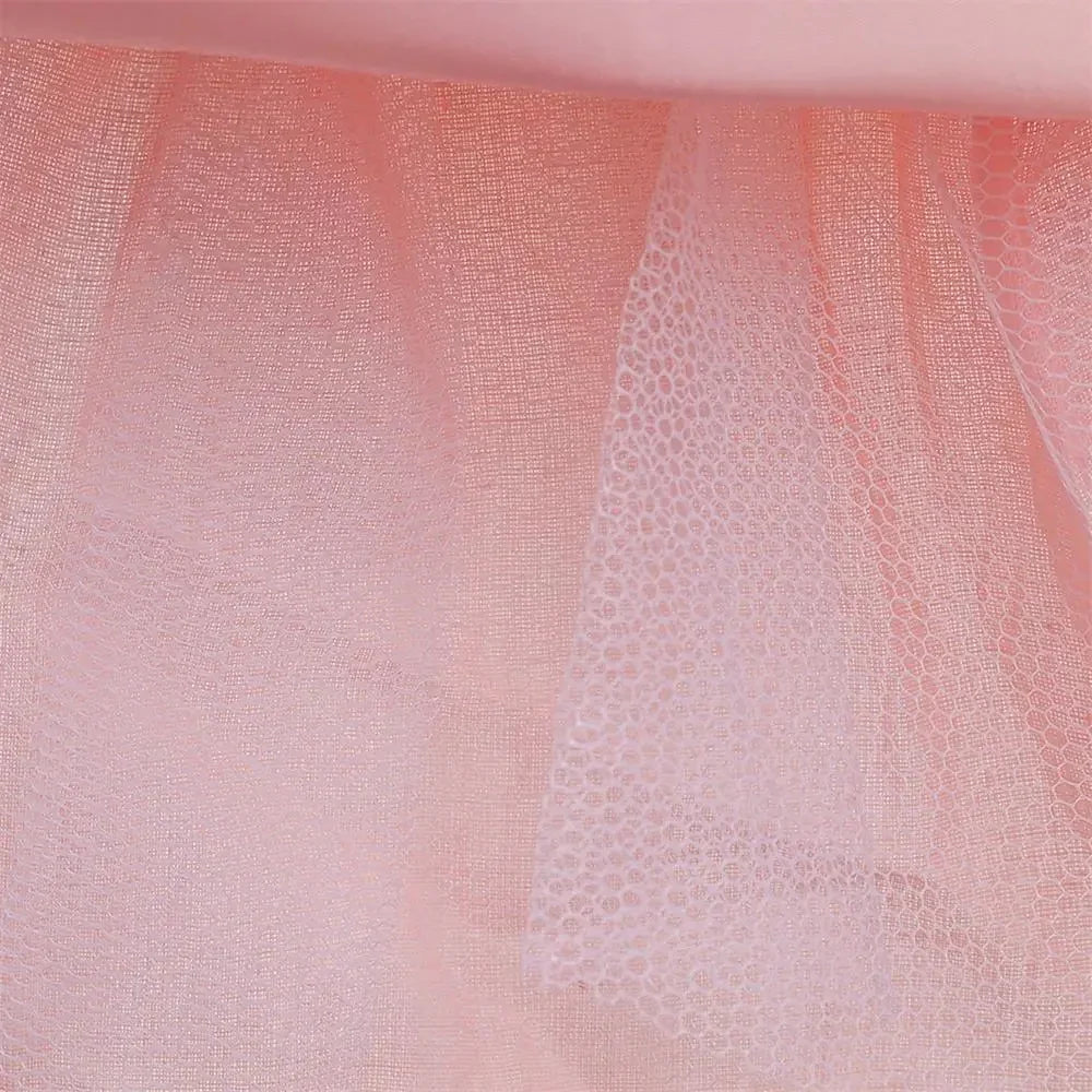 Vestido Borboleta Branco e Rosa de Verão para Meninas Vestido de Noiva de Tule Roupa de Batizado Roupa de Bebê Menina 1º Aniversário