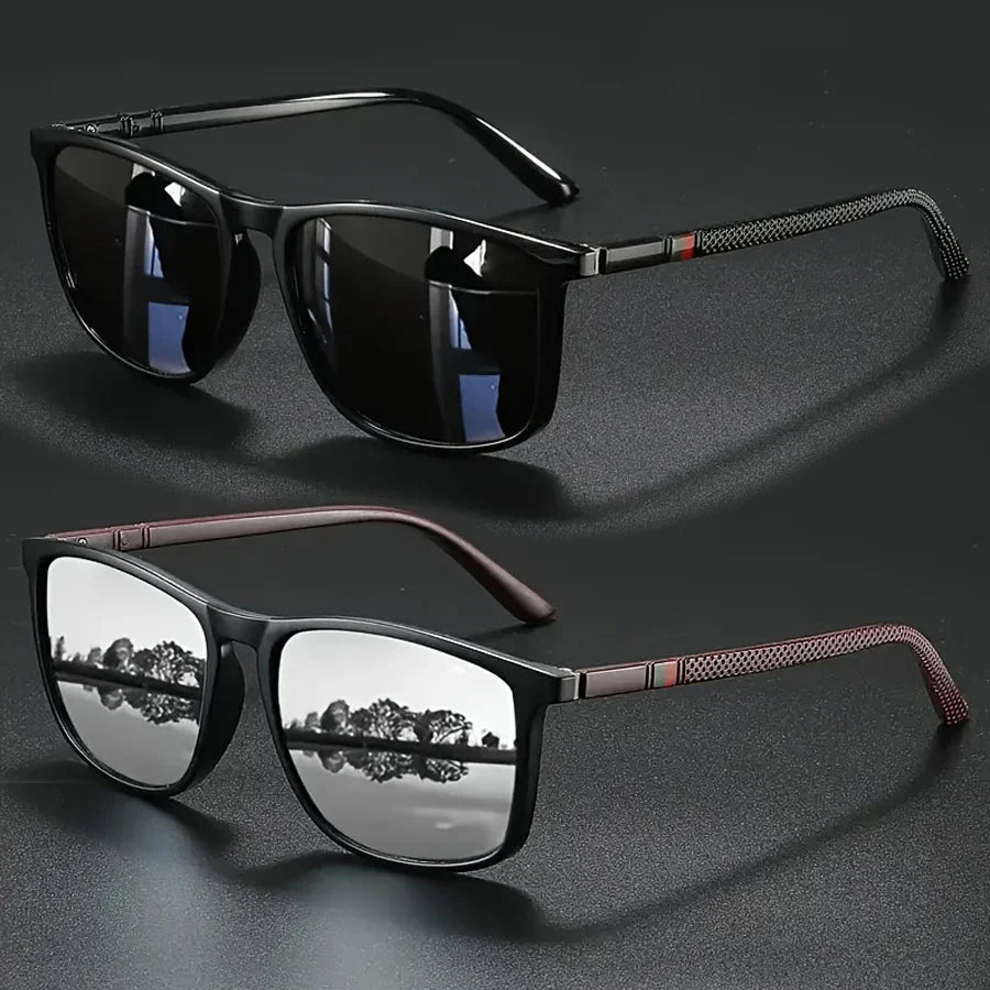 Luxury Square Vintage Polarized Cycling Sunglasses Men Women Fashion Travel Driving Fishing Sun Glasses Male Eyewear UV400