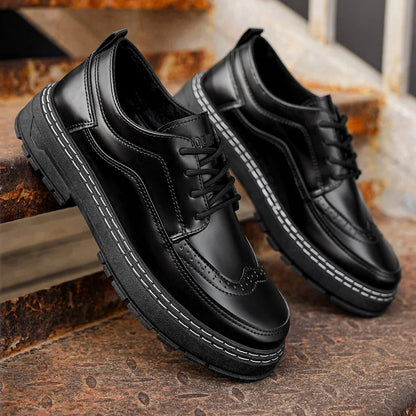 2026 men's new business casual sports shoes are versatile, comfortable, trendy, fashionable, plus size formal shoes, leather sho