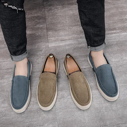Calçados Masculinos Leves Casuais, Tênis Masculino Respirável para Caminhada, Mocassins, Sapatos Preguiçosos, Sapatos de Condução Antiderrapantes, Sapatos Confortáveis de Pano