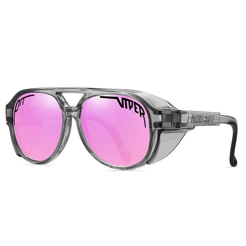 Viper Cycling Sunglasses Adult UV400 Men Women Designer Steam Punk Eyewear Vintage Sun Glasses Retro Goggles