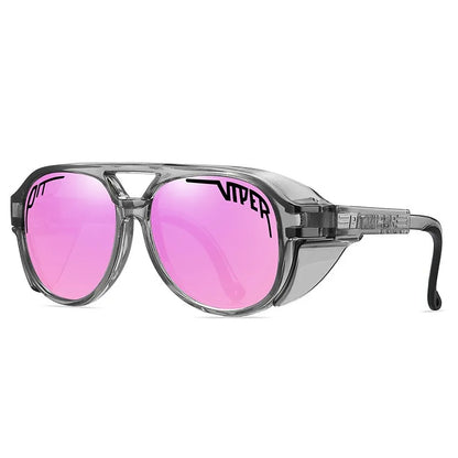 Viper Cycling Sunglasses Adult UV400 Men Women Designer Steam Punk Eyewear Vintage Sun Glasses Retro Goggles
