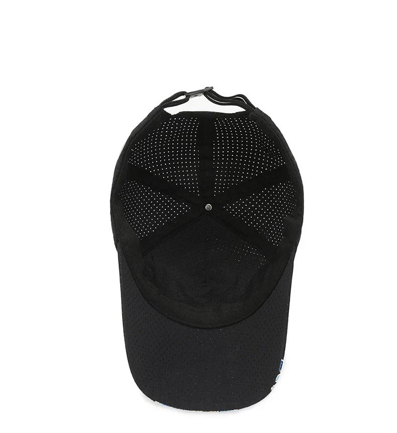 Summer Quick Dry Baseball Cap Men's and Women's Flower Sun Hats Printed Chinese Style Floral Sun Hats Outdoor Hats