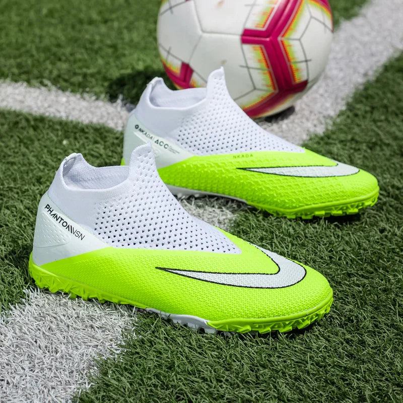 New Men Football Boots High-quality Soccer Shoes Soccer Cleats Professional Turf Training Shoes Ultralight Futsal Match Non-Slip