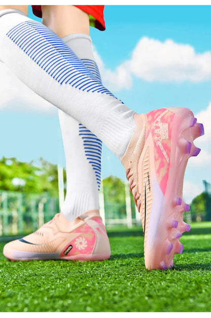 New Men Football Boots Breathable Unisex Ultralight Wholesale Professional Indoor Training Soccer Shoes Futsal Drop Shipping