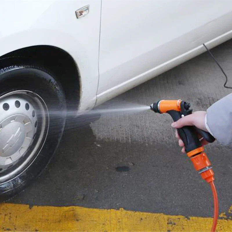 Lavadora de Carro 12V Pistola de Lavagem Bomba de Alta Pressão Limpador de Carro Portátil Máquina de Lavar Elétrica Dispositivo de Limpeza Automotiva