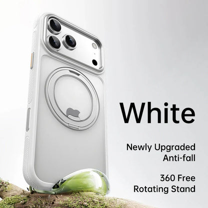 Magnetic 360 Degrees Rotating Ring Holder Case For iPhone 17 Pro Max / 17 Air