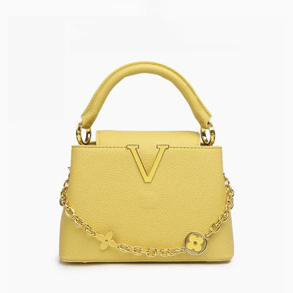 Tote bag 2025 new Himalayan V-shaped portable light luxury single shoulder crossbody bag for women
