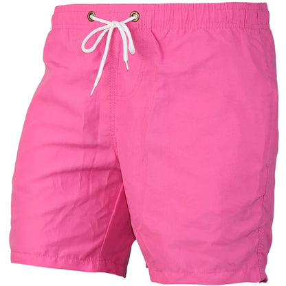 Quick Dry Men's Beach Shorts Summer Swimwear Boardshorts Male Casual Surfing Trunks Elastic Waist Beachwear