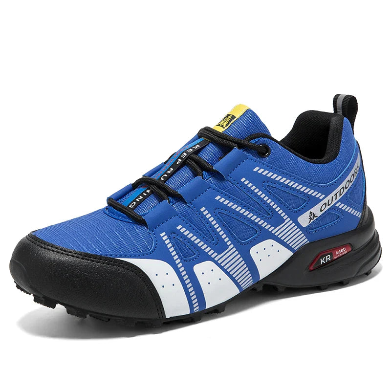 Sapatos de Caminhada Masculinos e Femininos Impermeáveis para Exteriores Tênis de Treino com Cadarço para Escalada Trekking Tênis de Montanha para Caminhada e Caça Tênis Táticos