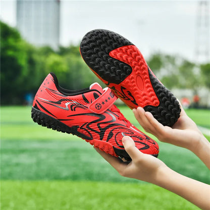 New Kids Soccer Shoes Original Football Shoes Boy Girl Indoor Professional Football Field Boots Society Cleats Non Slip Sneakers