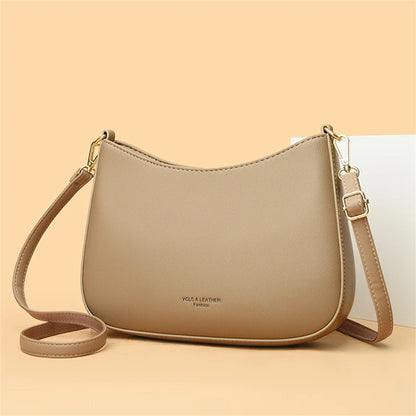 High Quality Underarm Shoulder Bags for Women 2024 Solid Color New Texture Leather Crossbody Bag Luxury Designer Handbags Sac