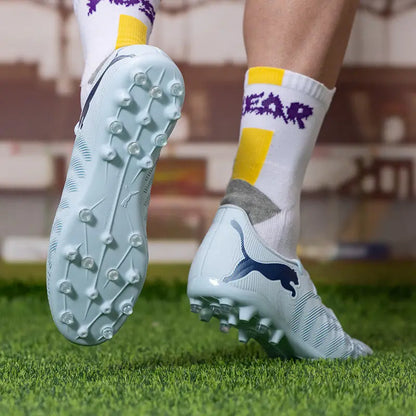 Mid MG Multi Ground Soccer Cleats Men Training Match Artificial Grass Football Shoes 108914-03