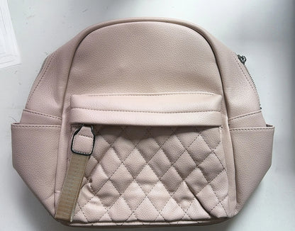 Embroidery Name Backpack Women's PU Bag Fashion Ladies Gift High Quality PU Backpack Personalized Girls Outdoor Small Backpack