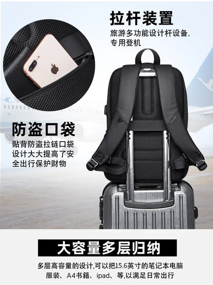 Men's Designer Laptop Bag School Bags for Boys Male Motorcycle Tactical Business Sports Travel Backpack Men
