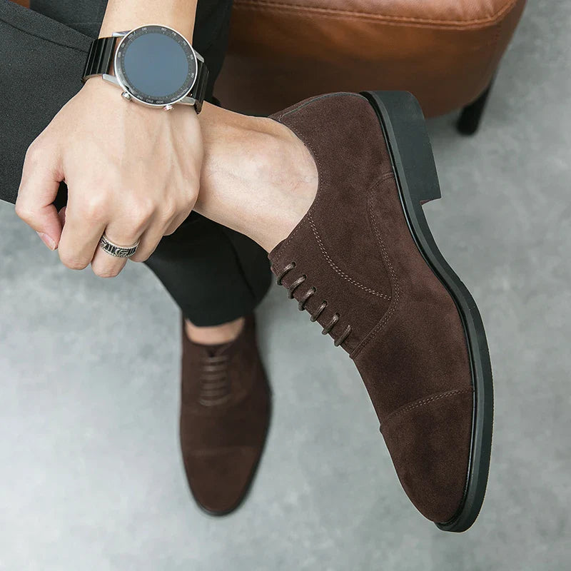 Dress Oxfords Men's Formal Shoes Casual Business Flats Leisure Footwear Party Loafers Retro Men Moccasins Zapatillas Para Hombre