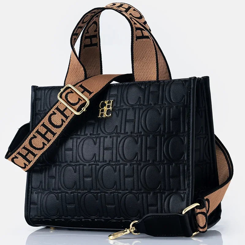 Fashion Monogram Print High Quality Metal Logo Casual Light Luxury Brand Designer 2025 New Women's Handbag