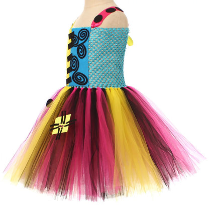 Kids Girls Tutu Dresss Halloween Cosplay Costume Carnival Party Boy Costume Witch Fancy Clothes Halloween Gifts for Children