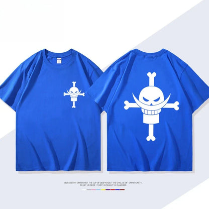Printed Short Sleeve T-shirt Men's Women's Fashion Loose Cotton Top