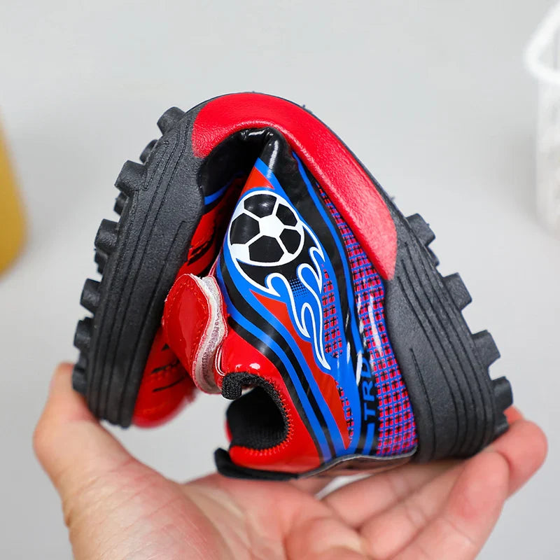 Casual Cool Soccer Shoes For Boys Lightweight Non-slip Football Shoes For All Seasons