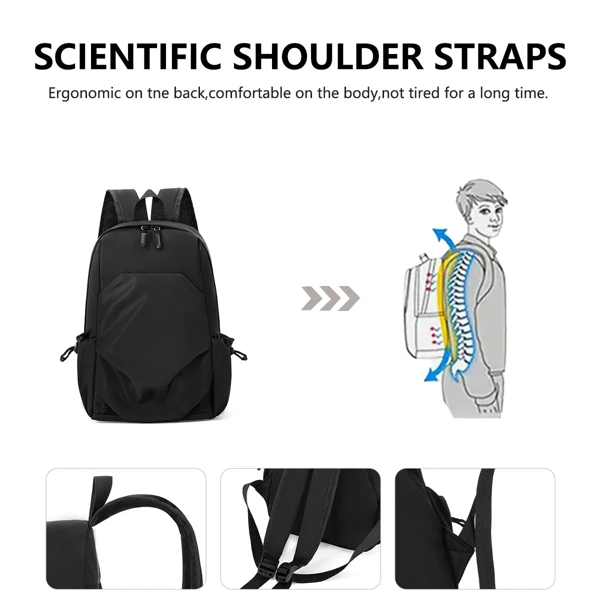 Lightweight Mini Backpack for Boys Travel, Versatile Outdoor Hiking and Mountaineering Bag, Small Backpack, Casual Small School Bag, Student Class, Fishing, Travel Conference