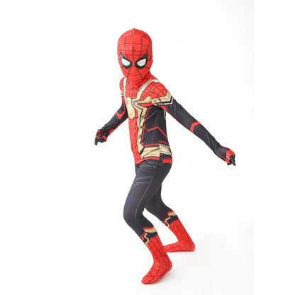 Superhero Spiderman Costume Bodysuit for Spandex Zentai Halloween Spider Man Cosplay Jumpsuit 3D Style