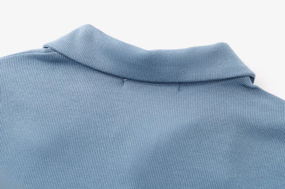 maxi dress button design woman clothes full sleeve Ankle Length comfortable ribbing clothing  ( Ship out in 1 day)