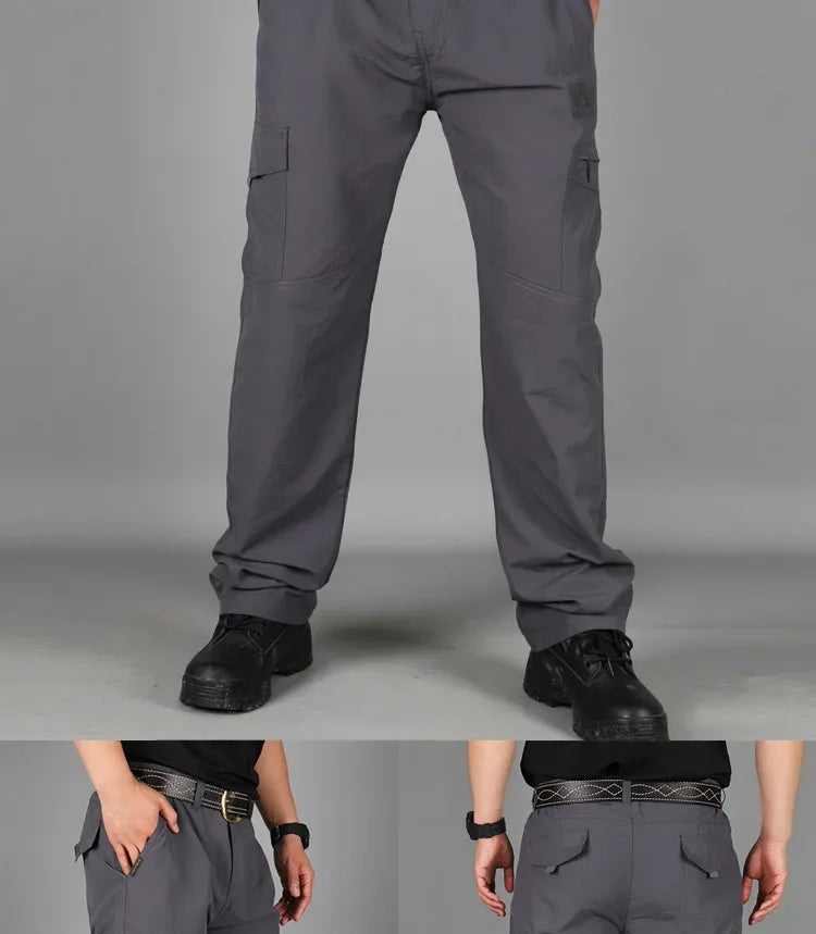 Summer Cargo Pants Men's Four Colors Streetwear Jogger Trekking Hiking Mountain Work Tourism Trousers Pants Hot Sales