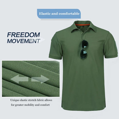 Wear-Resistant Outdoor Tactical Pants Mens Casual T-shirt Cargo Trousers Multi-pocket Waterproof Pant Hiking Training Workwear
