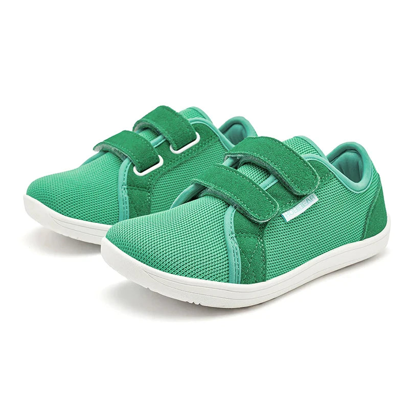 Kids Mesh Barefoot Shoes Little/Big/Kid Wide Toe Minimalist Sneakers Lightweight Hook Loop Breathable Casual Shoes