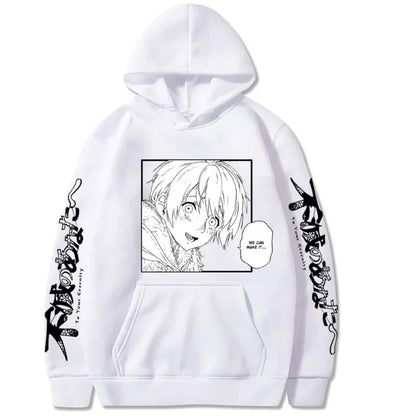 Japanese Anime Fushi We Can Make It To Your Eternity Men's Hoodie Sweatshirt Fashion Brand Design Pullover Fleece Streetwear Top