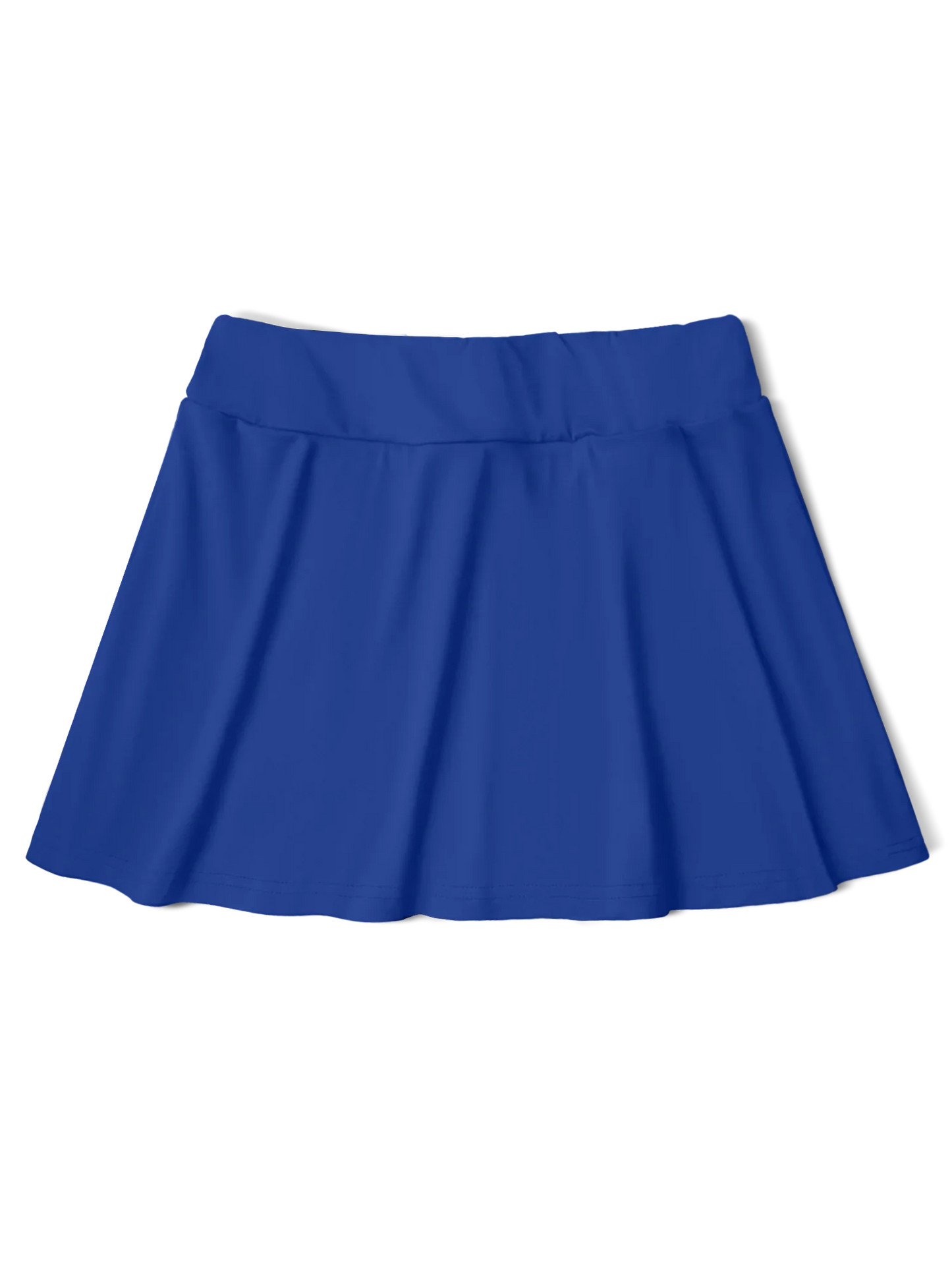 Women's Solid Color Skort  Summer Lightweight High Waisted Slimming Casual Wide Leg Versatile for Work Straight Cut Solid
