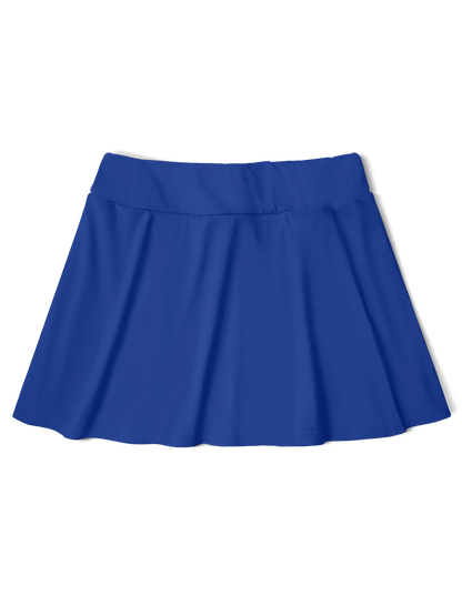Women's Solid Color Skort  Summer Lightweight High Waisted Slimming Casual Wide Leg Versatile for Work Straight Cut Solid