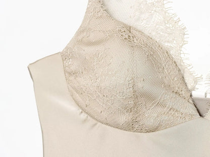 2026 Summer Fashion Women's Slim Tank Tops Sleeveless Backless Solid Lace V Neck Shirt Female Sexy Party Causal Tops