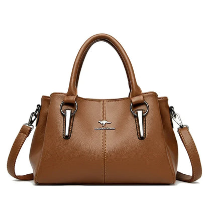 Genuine Fashion 3 Layers Luxury Handbags Women Bags Designer HIgh Quality Leather Crossbody Bags for Women 2024 Shoulder Bag